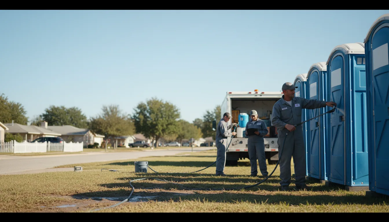 Long-Term Portable Toilet Rental in Dunkerton, IA near me